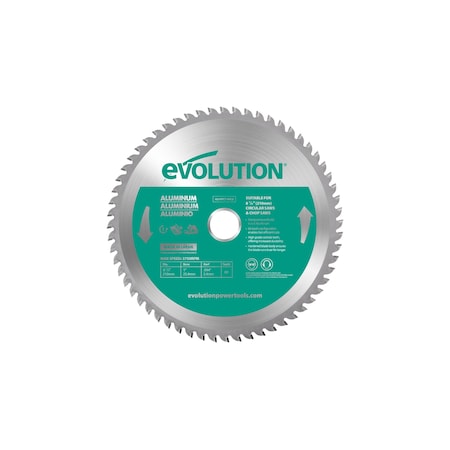 Evolution 8-1/4" Aluminum Cutting blade, 1" Arbor A210TCT-60CS